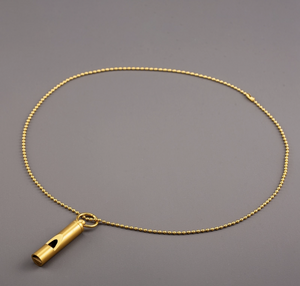 Whistle necklace