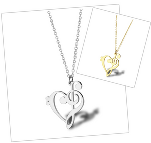 Heart shape pendant necklace