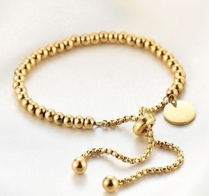 Adjustable bracelet (Silver or Gold)