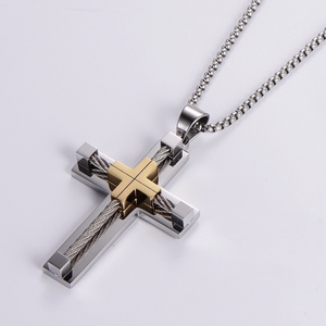 472gstf Elegant chain with cross