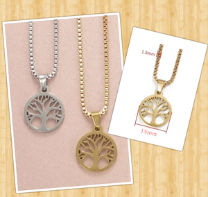 LIFE TREE PENDANT NECKLACE