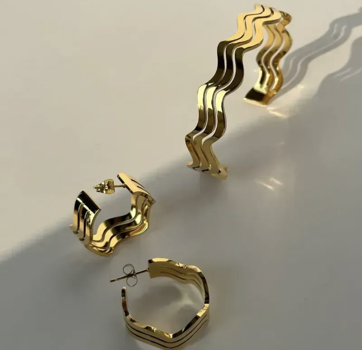 Waves set (Gold or Silver)