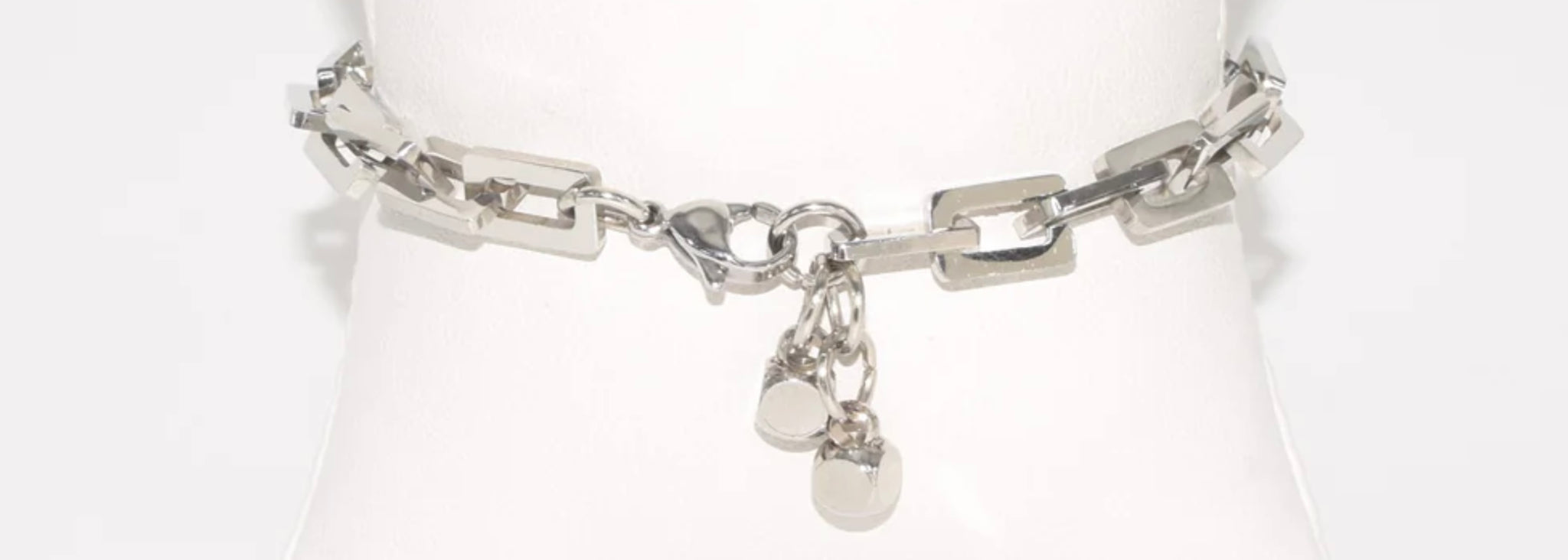 SLV SQ LINKED BRACELET