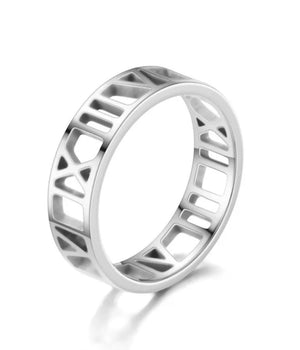 55gsa Roman Numeral Ring