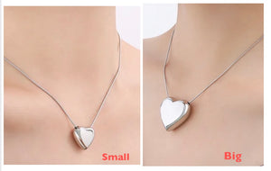 542gsd Fashion Heart Collar (Gold or Silver)