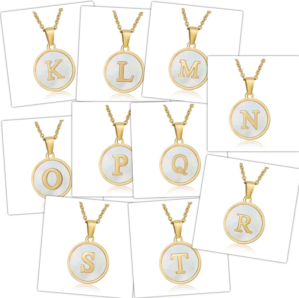 4/541gsa Initial Chain (17 inch) – Nylram Jewelry Collection