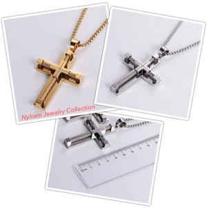 472gstf Elegant chain with cross