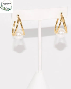 GD PEARL EARRINGS