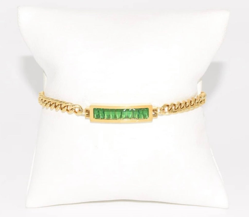 GD/GREEN FLX BRACELET