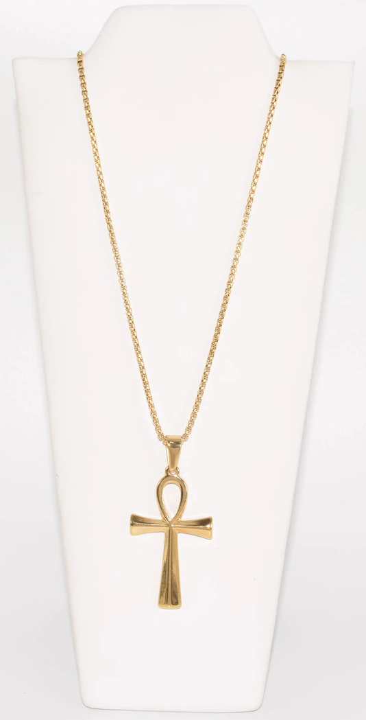 GD CROSS NECKLACE