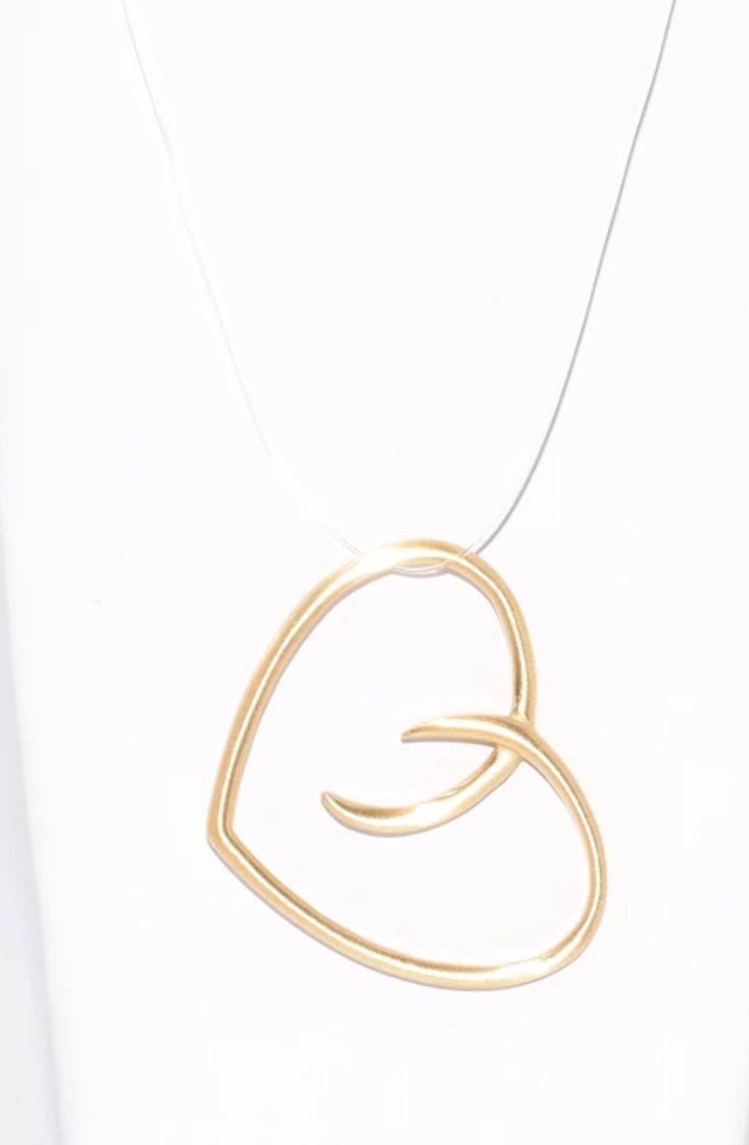 GD HEART PENDANT