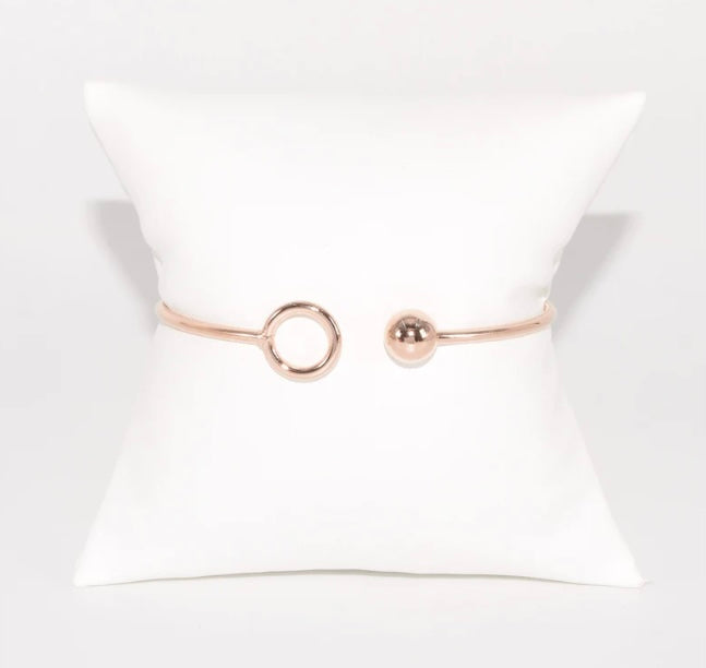 RG CIRCLE AND BALL BANGLE