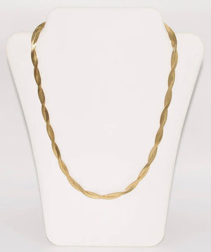 GD BRAIDED NECKLACE (18 inch / 45 cm)