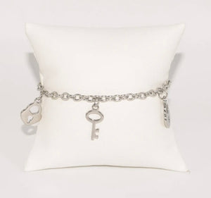 SLV LOCK / KEY BRACELET