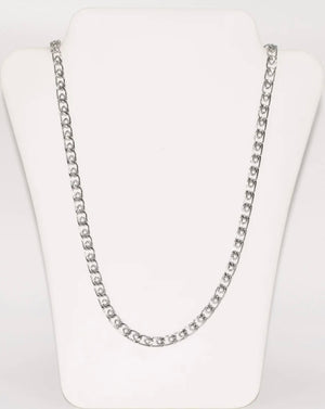 SLV LINKED NECKLACE (24 inch / 60cm)