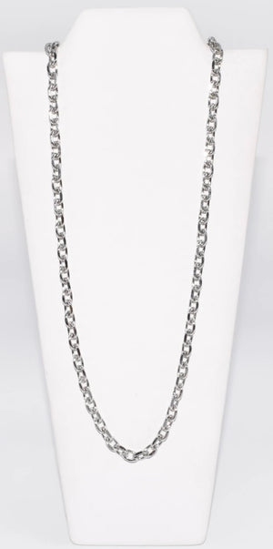 SLV LINKS NECKLACE (17 inch)