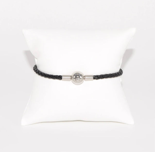 SLV BLACK BALL BRACELET