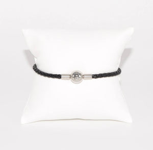 SLV BLACK BALL BRACELET