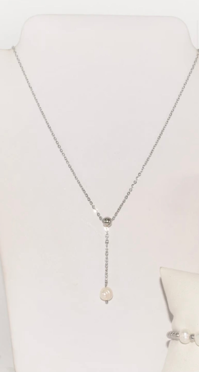 SLV Pearl Necklace