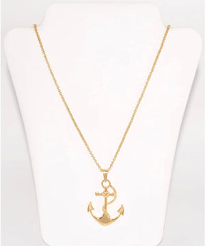 NECKLACE & ANCHOR PENDANT