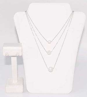 SLV Layered Pearl Set