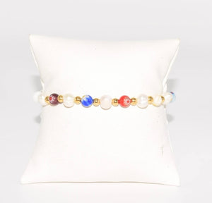 GD Multi Pearl Bracelet